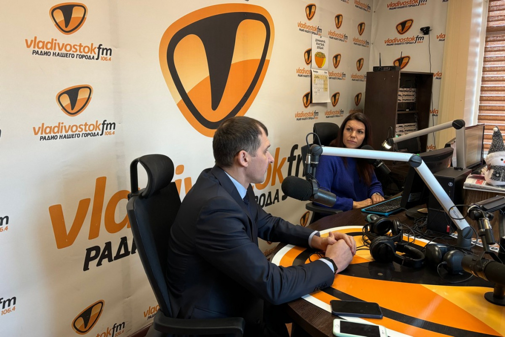 Владимир Малюшицкий на радио Владивосток FM